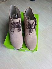 Crocs Women's Bootie, Stiefelette, Leder, Farbe Tan/beige, Gr. 40, 7,5, NEU