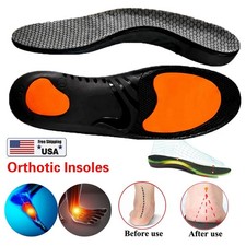 1/2 Heavy Duty Support Pain Relief Orthotics Plantar Fasciitis High Arch Support