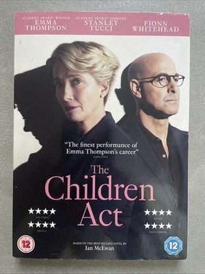 The Children Act (DVD) based on a novel by Ian McEwan - in English
