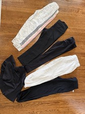 Girls Pants 6-7 Sweatpants Leggings Skort Cat  Jack Old Navy Set of 6