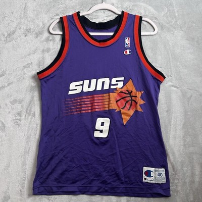 Vintage Phoenix Suns Dan Majerle Champion Basketball Jersey Size 40 M 90s USA