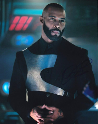 OMARI HARDWICK signed Autogramm 20x25cm STAR TREK in Person autograph COA