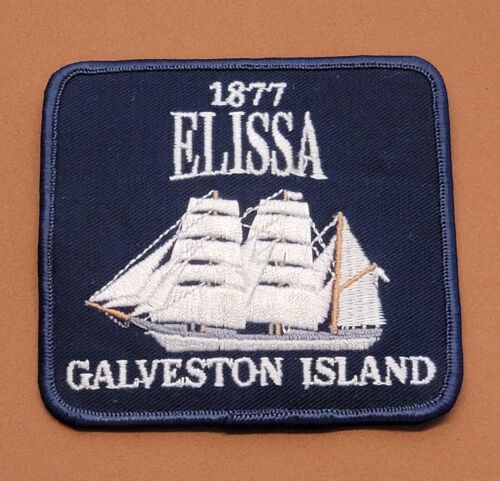 1877 ELISSA GALVESTON ISLAND PATCH VINTAGE UNUSED