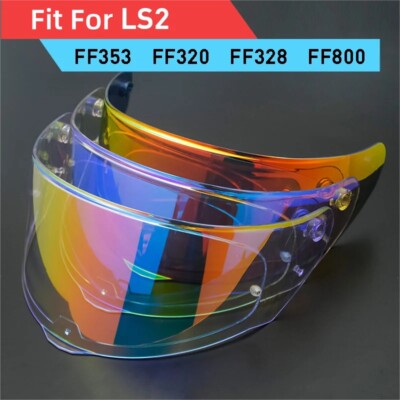 Helmet Visor Fit For LS2 FF320 FF353 Rapid FF328 FF800 Helmet Shield Lens