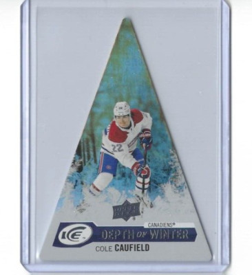 2023-24 Upper Deck Ice Cole Caufield Depth of Winter Die-Cut SP DW-1