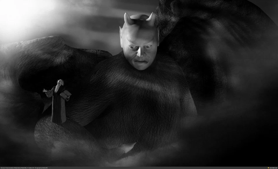 Faust Drama Fantasy Horror 1926 Silent Movie Foto 2 de 4