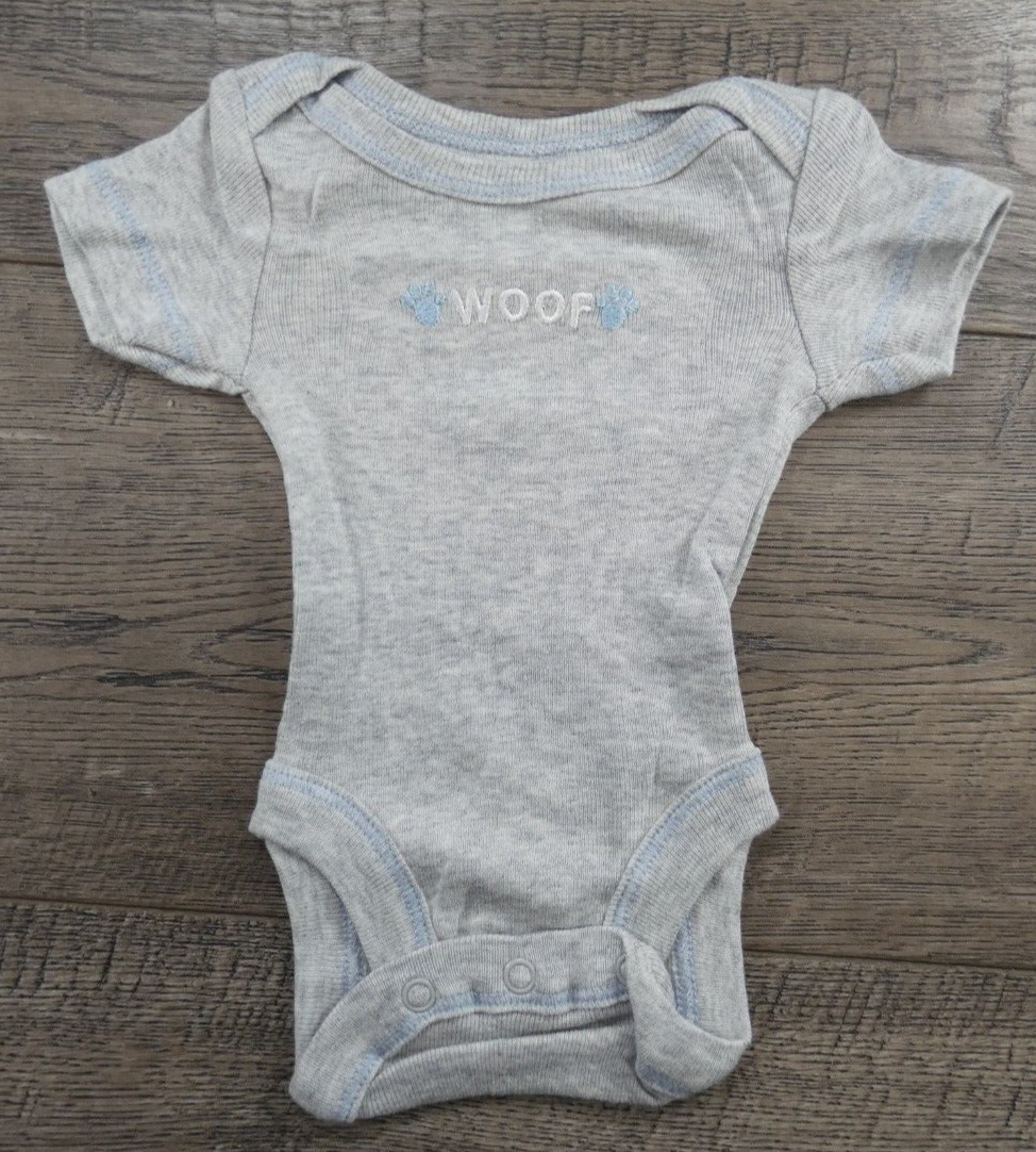 Baby Boy Clothes Nwot Koala Baby Preemie Gray Woof Paw Print