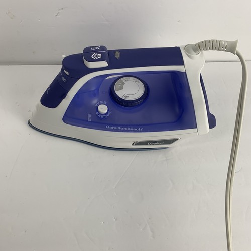 New Hamilton Beach Durathon Nonstick Vertical Steam Iron Model # 19800  Anti-drip | eBay