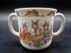 Royal Doulton Bunnykins 2 Handled Childs Mug "Christening Celebration"