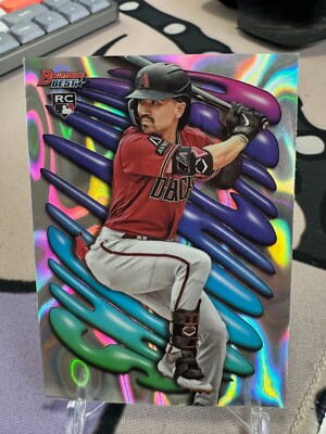 2023 Bowman s Best CORBIN CARROLL RC SHELLACKED #SH-2 LAVA Refractor 2/50 SSP