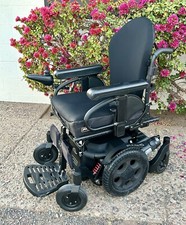 Quickie Pulse 5 Power Wheelchair With Charger And 2 New Batteries