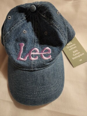 New With Tags LEE X H&M Collaboration Denim Blue Strapback Hat Woman/Man  Unisex