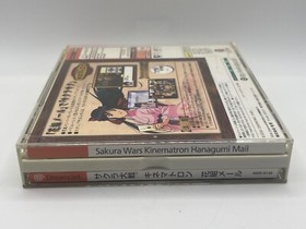 Sakura Wars Kinematron Hanagumi Mail Sega Dreamcast Game JP IMPORT JAPANESE