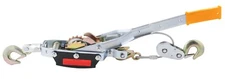 4 Ton H.D. Hand Cable Puller 3 Hooks Pulling Come A Long Gear Steel Cable 680401
