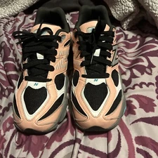 9060 new balance pink green/Rose Vert