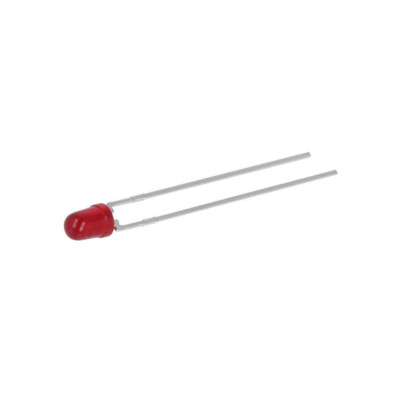 HLMP-1600 LED 3 mm rot 2,1mcd 60° Front: gewölbt BROADCOM (AVAGO)