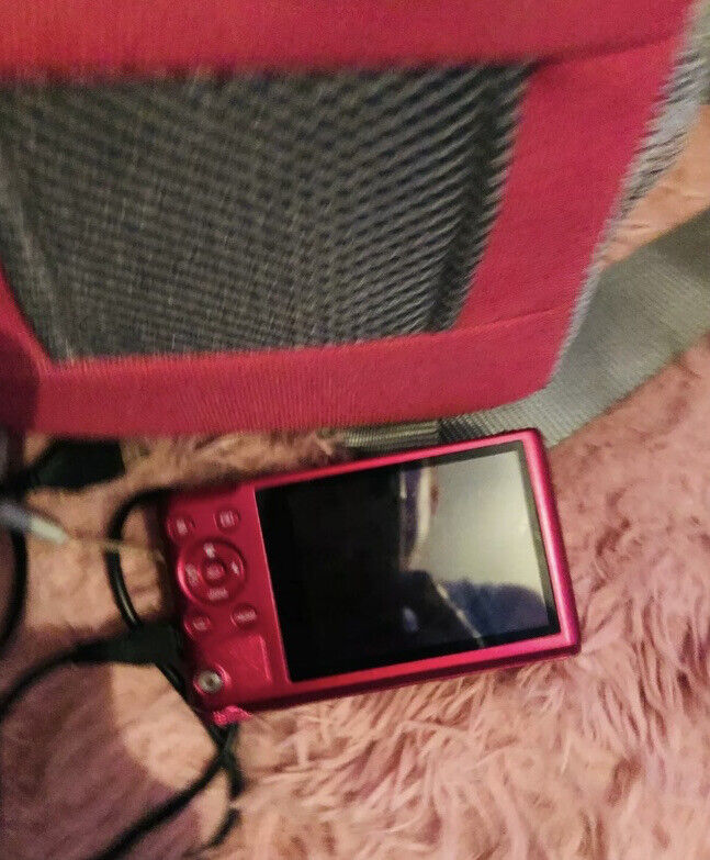 Samsung wb250f smart Wi-FI digital camera, Pink w/light pink camera case