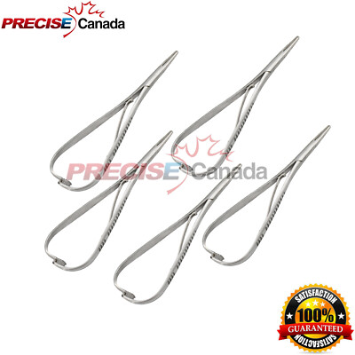 100 Pcs Orthodontic Mathieu Slim Line Needle Holder Ligating Pliers Narrow Tips