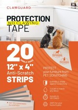 Protection Tape 20-Pack Surface Protectors from Dog and Cat Scratch - Anti Sc...