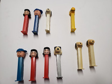 PEZ Peanuts Characters Lot of 10 Charlie Brown Snoopy Lucy Woodstock