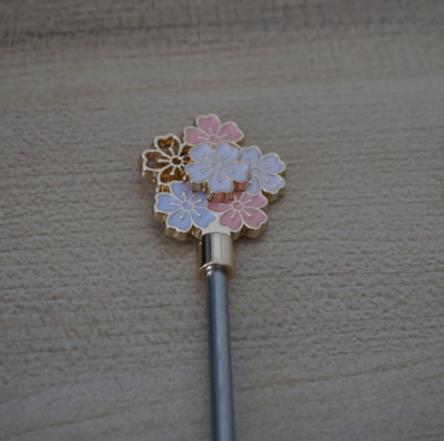 Starbucks Stainless Steel Coffee Vintage Stir Stick Pink Sakura