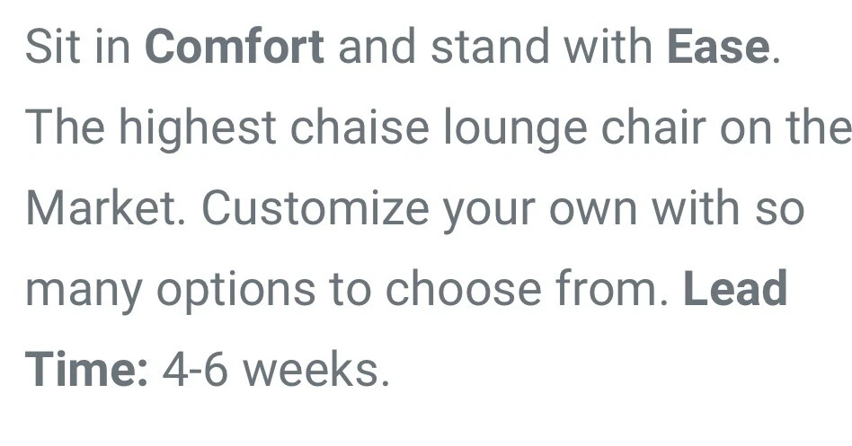 Chaise salón Martin Furniture accesible beige con cojines hecho en EE. UU. USADO EN EXCELENTE ESTADO Foto 4 de 4