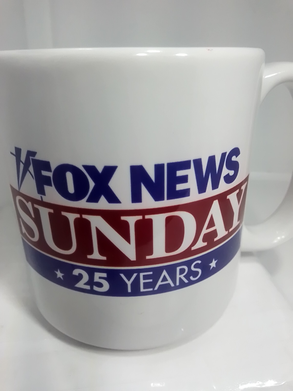 FOX NEWS COFFEE MUG. FOX NEWS SUNDAY SHOW MUG. FOX NEWS Mug. B267 eBay