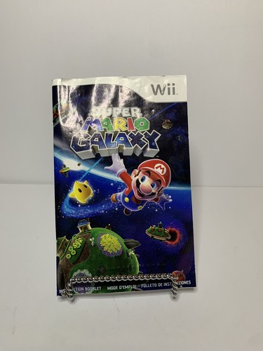Super Mario Galaxy (Nintendo Wii, 2007) Great Condition! Comes With Manual! - Picture 5 of 5
