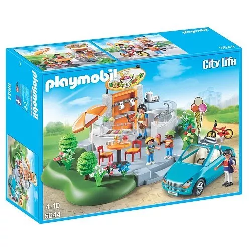 Playmobil City Life 5644 - Ice Cream Parlor - New And Sealed