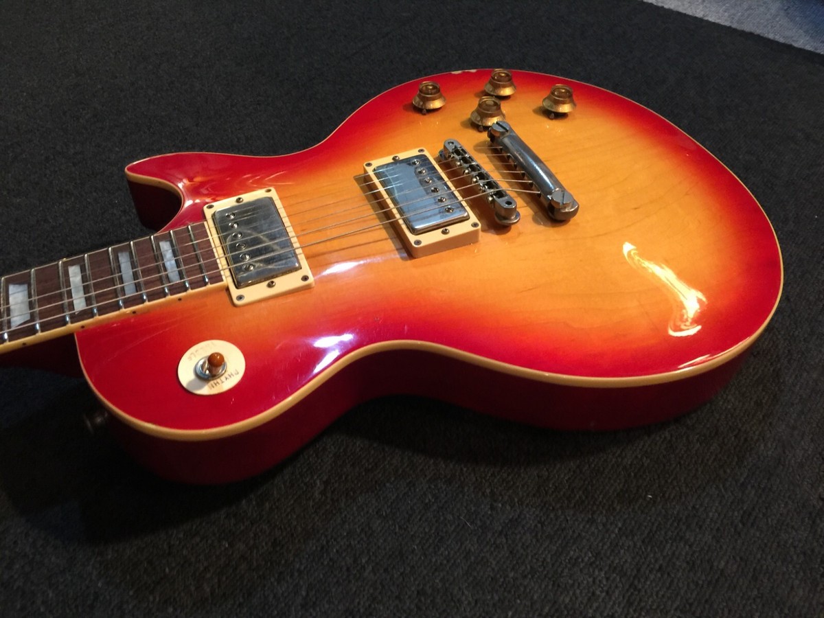 ギター Greco eg500 Super power model Greco EG-500 Super Power Tobacco Sunburst (Les Paul Custom Lawsuit
