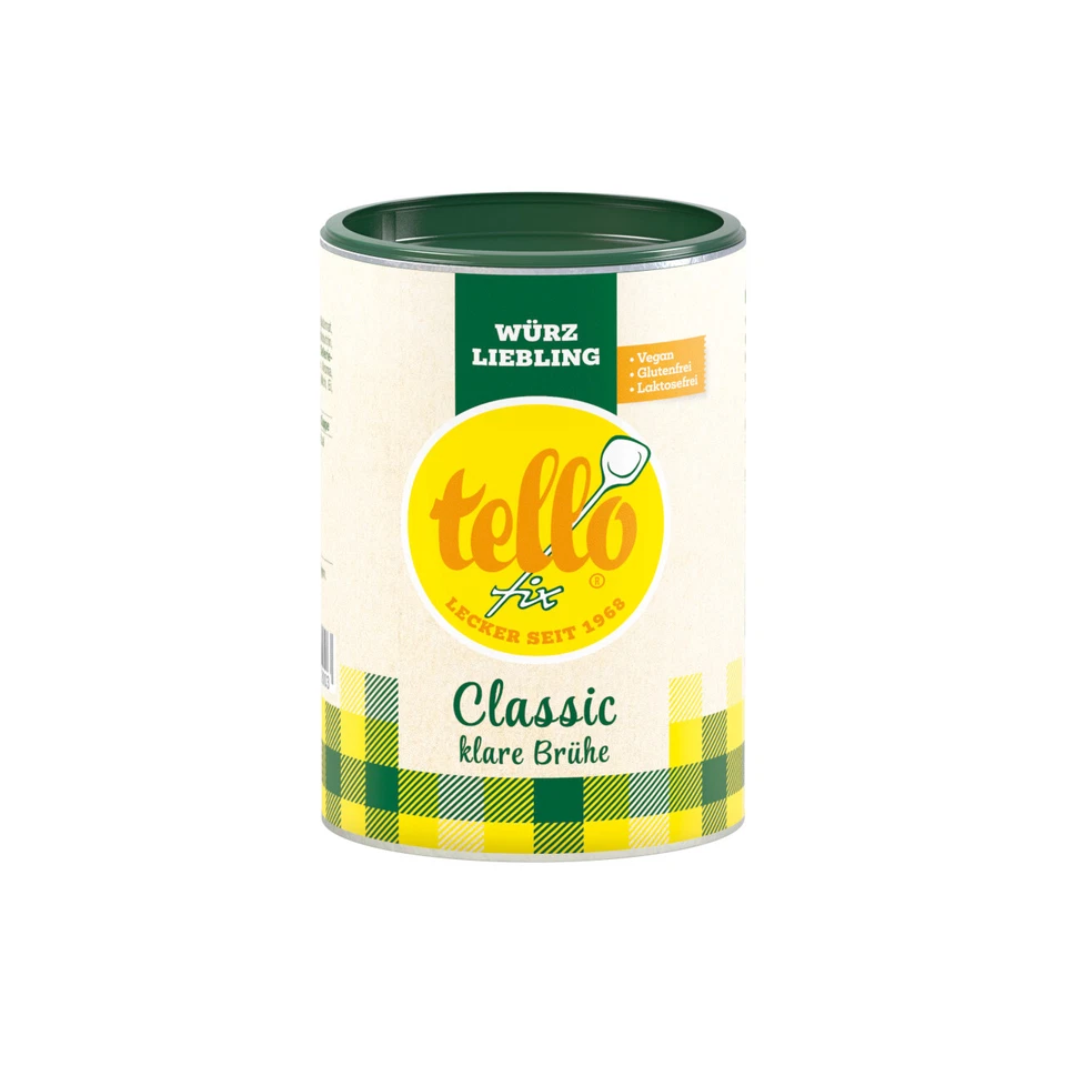 tellofix Classic - Condimento, sopa, caldo de verduras todos los tamaños (0,36 €/L) - Imagen 4 de 4