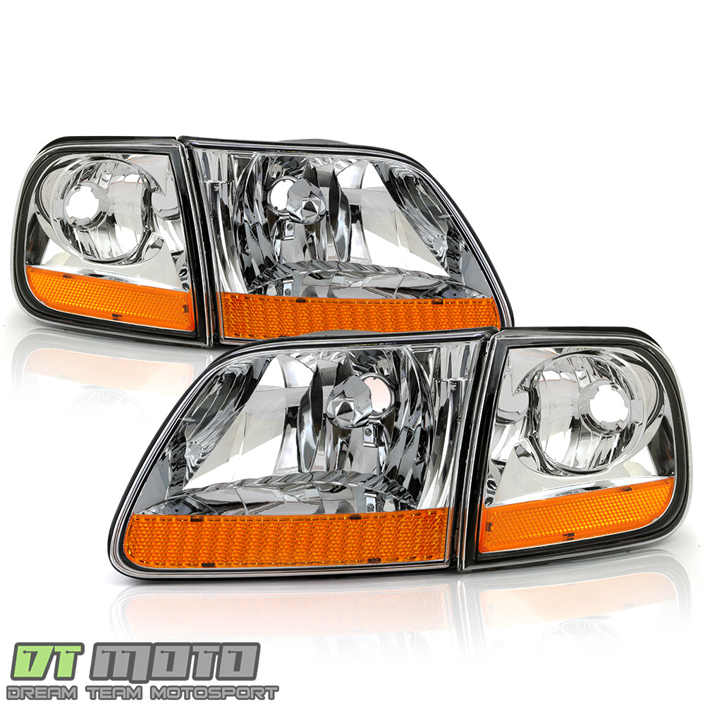 1997-2003 Ford F150 Harley Davidson Style Headlights w