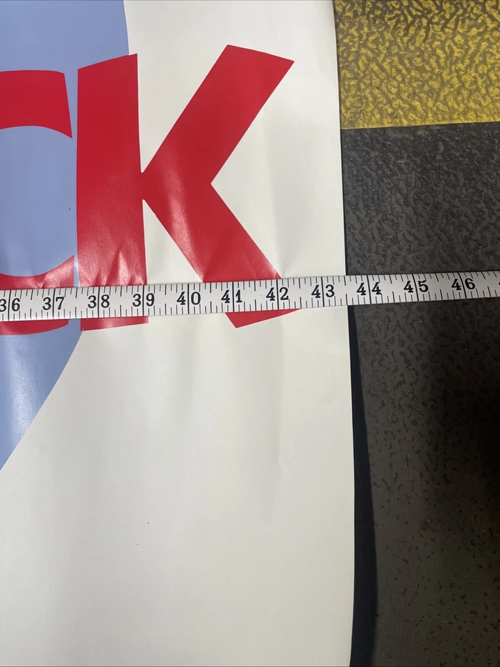 "Raro póster vintage 1999 64x43"" enorme concesionario Dodge $ummer $ale-abration" Foto 3 de 4