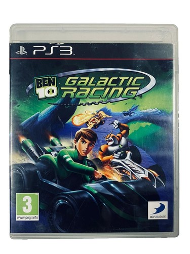 Ben 10 Galactic Racing Sur PS3 – Complet (Boîte, Notice, Disque) – PAL – Bon État