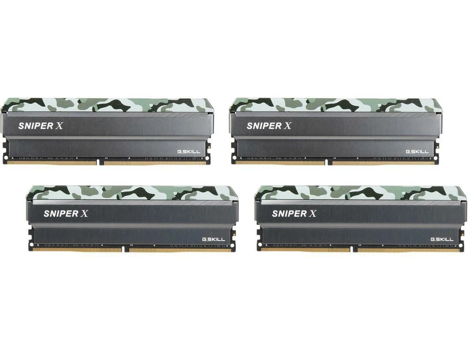 G.SKILL Sniper X Series 64GB (4 x 16GB) 288-Pin DDR4 SDRAM DDR4 3200 (PC4 25600) - Image 2 of 4