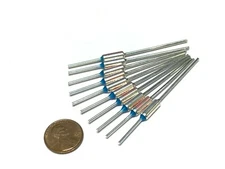 10 Pieces TF 157C 314.6F Thermal Fuse cutoff ry mini micro metal 10A 250V C55