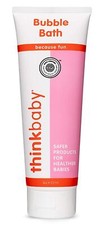 Thinkbaby Bubble Bath   Safe, Gentle Baby Bathing Foam   Natural No Tears, 8oz