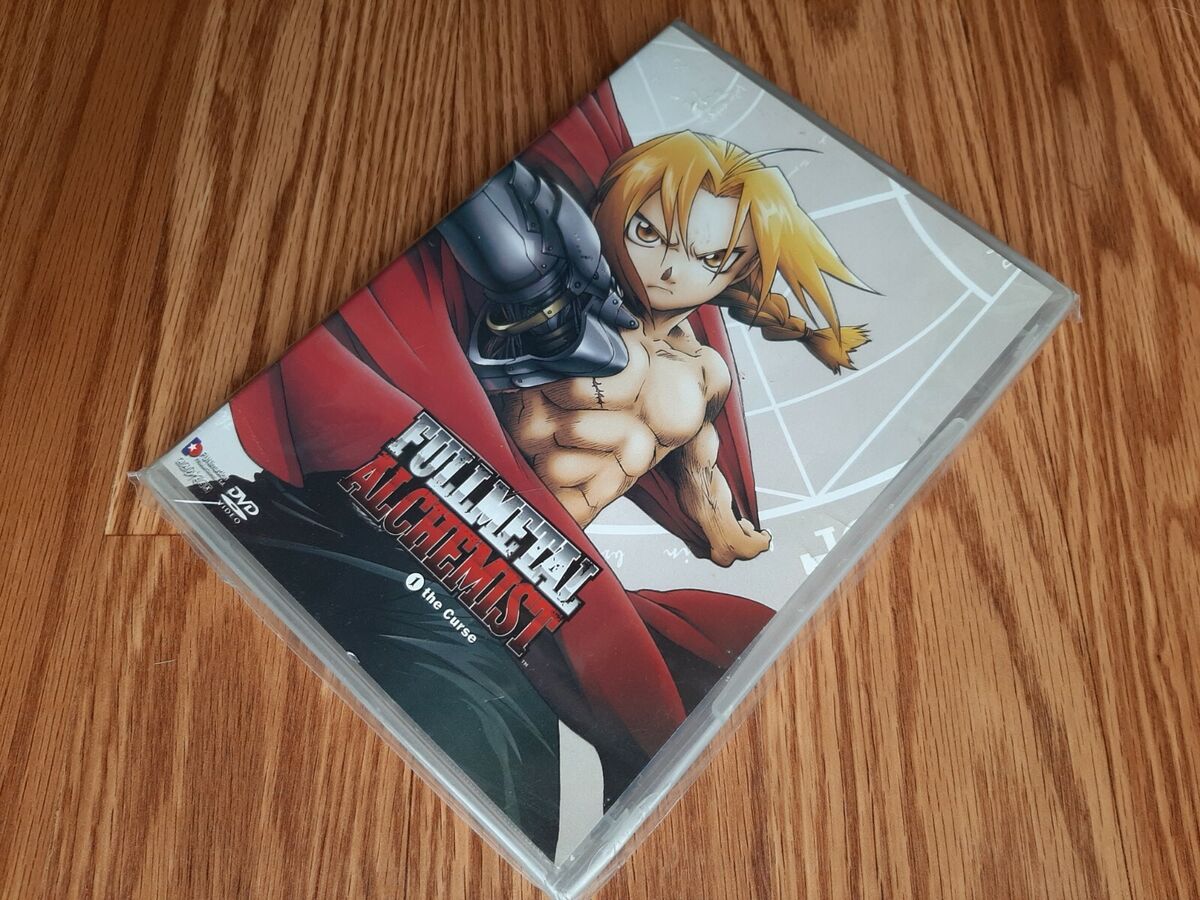 Dvd Anime Fullmetal Alchemist A Maldição Vol. 1 - Desconto no Preço