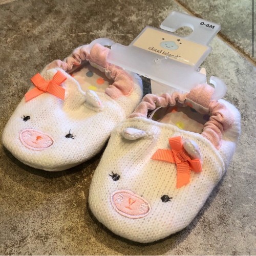 Zapatos para cuna bebé conejo niña 0-6 meses - Imagen 2 de 5