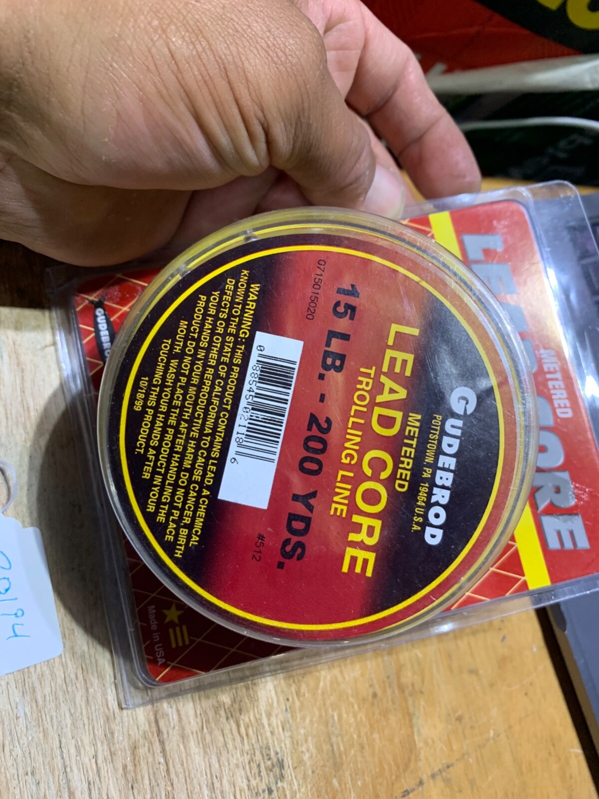 Vintage Gudebrod Lead Core fishing line (lot20194) eBay