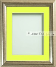 Image of Silver Picture Photo Frame Eldridge Range Traditional Frames with Mount UK