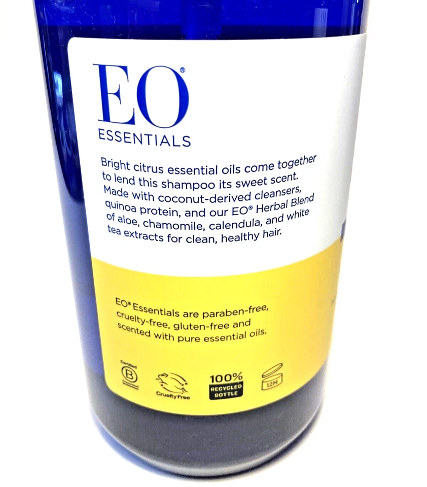 (Paquete de 2) Aceites esenciales EO - NARANJA DULCE - CHAMPÚ - 32 oz - CORREO PRIORITARIO Foto 3 de 4