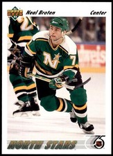 Neal Broten #232b 1991-92 Upper Deck