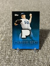 2009 Topps Series 1 Baseball #CBR-SK Scott Kazmir CAREER BEST RELICS Insert