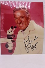 JACK KLUGMAN HEADSHOT 12 ANGRY MEN, THE ODD COUPLE SIGNED