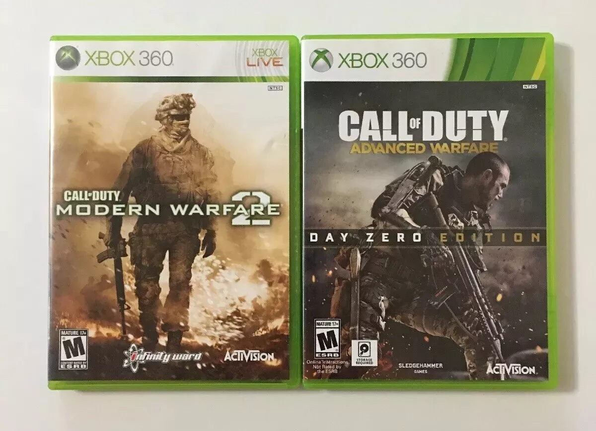 Xbox 360 Call Of Duty Bundle All Games Modern Advanced Warfare