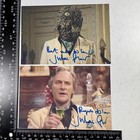 Julian Glover Actor Dr Who Scaroth City of Death 2x Autograph Signed Photo