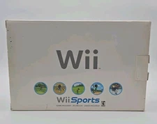 Nintendo Wii Sports Edition Original Box w/ Manual + OEM Power Supply & AV...