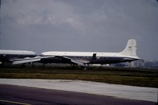 Dia 45472 Douglas DC-6B(F) France - Air Force 08/1981 35mm gerahmt OP-K11-61