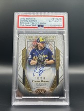 2022 Topps Tier One - Tier One Talent Autograph Corbin Burnes #T1TA-CB /299 (AU)